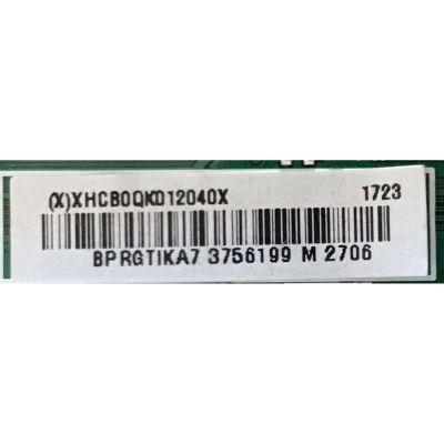 KIT DE TARJETAS PARA TV VIZIO / MAIN XHCB0QK0120 / 715G8547-M0B-B00-005K / FUENTE PLTVGY431XAJ6 / 715G8095-P02-001-002S / T-CON 5550T32C10 / 55T32-C0F CTRL BD / PANEL TPT500U1-QVN03.U / MODELO E50X-E1 LTMWVJKT - Imagen 4